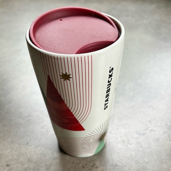 STARBUCKS Ceramic Christmas Travel Mug 2020 - Picture 6 of 6